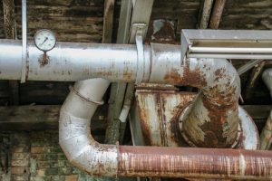 Lost Place garage of railway