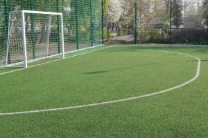 Sports field and playground